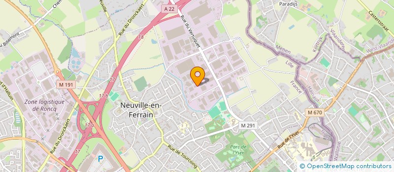 localisation de l'entreprise SOFIM 2 à NEUVILLE-EN-FERRAIN