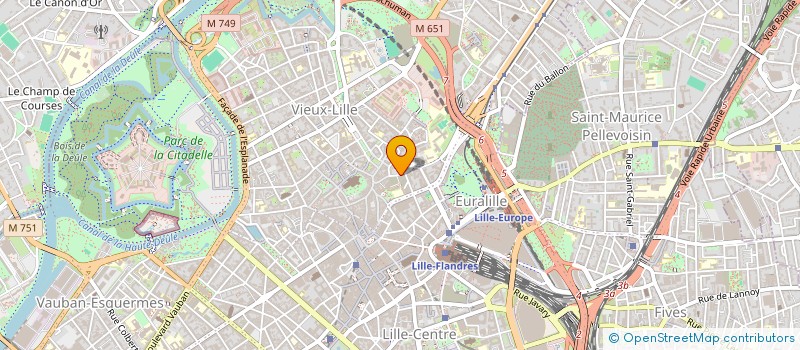 localisation de l'entreprise SOFIM PROMOTION  LILLE