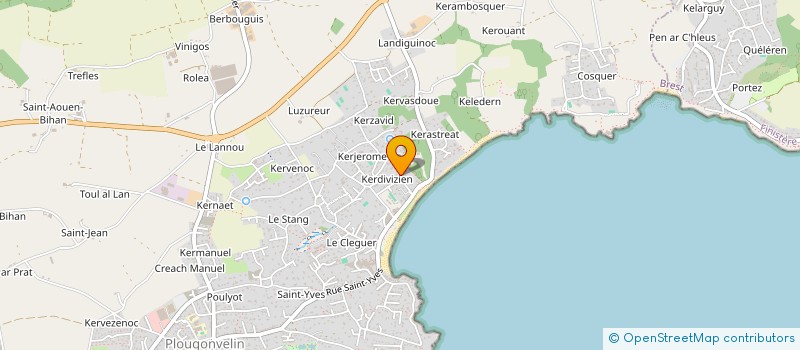 localisation de l'entreprise SOFIMA à PLOUGONVELIN