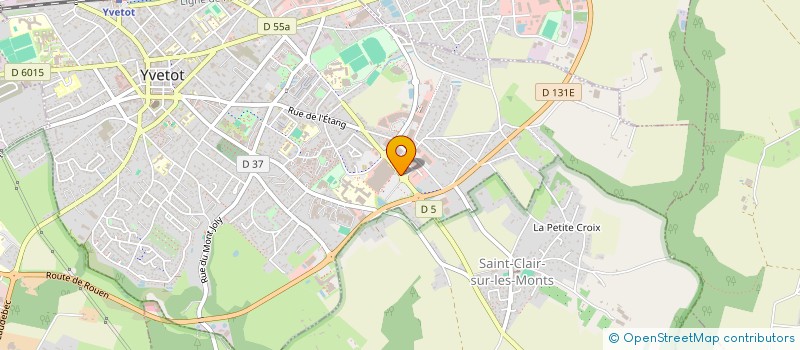 localisation de l'entreprise SOFIMAC à YVETOT