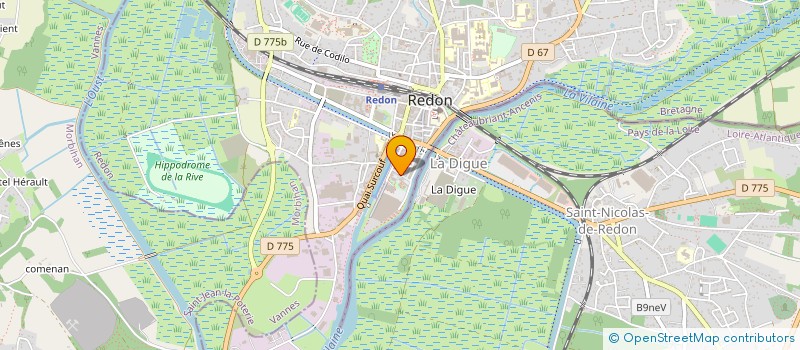 localisation de l'entreprise SOFIMAH  BAINS-SUR-OUST