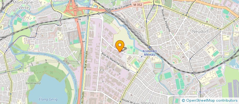 localisation de l'entreprise SOFIMAR à STRASBOURG