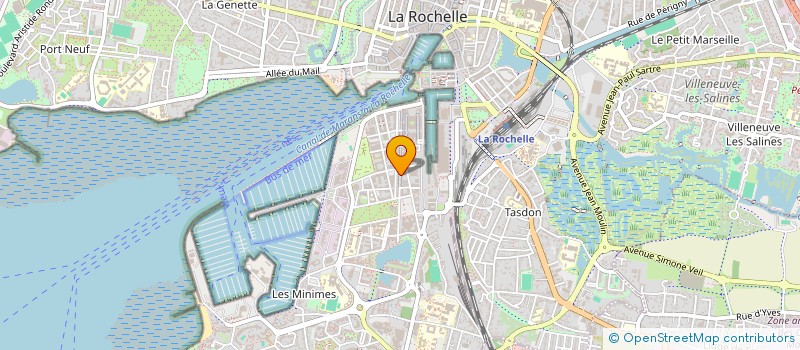 localisation de l'entreprise SOFIMAT à LA ROCHELLE
