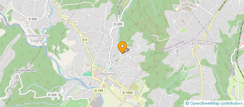 localisation de l'entreprise SOFIMDEV  MOUANS-SARTOUX