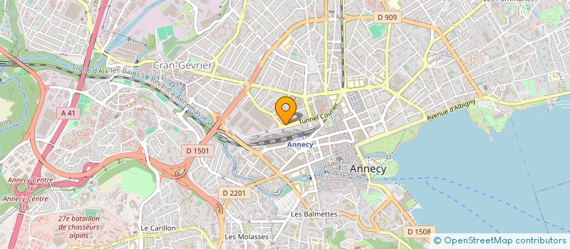 localisation de l'entreprise SOFIME à ANNECY
