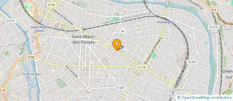 localisation de l'entreprise SOFIMEC à SAINT-MAUR-DES-FOSSES