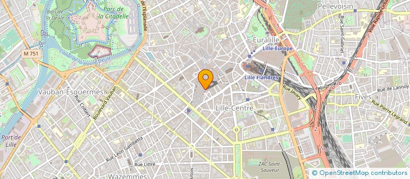 localisation de l'entreprise SOFIMED à LILLE