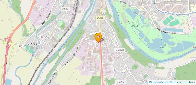 localisation de l'entreprise SOFIMEST à MAREUIL-LES-MEAUX
