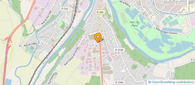 localisation de l'entreprise SOFIMEST AMENAGEMENT à MAREUIL-LES-MEAUX
