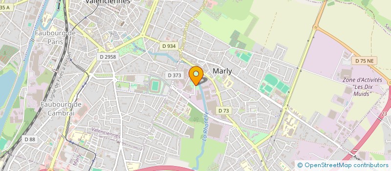 localisation de l'entreprise SOFIMEX à MARLY