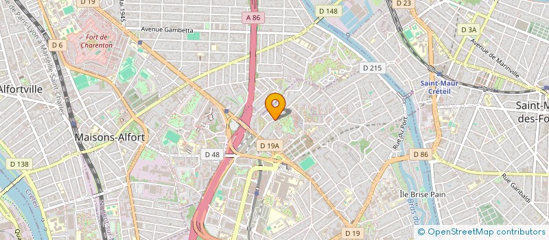 localisation de l'entreprise SOFIMEX INTERNATIONAL  CRETEIL