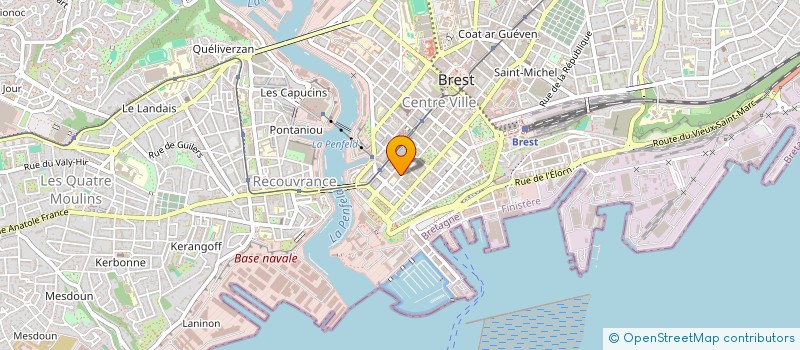 localisation de l'entreprise SOFIMMO  BREST