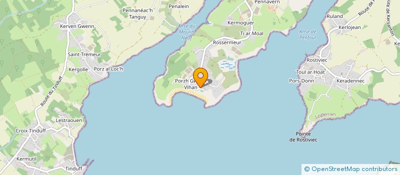 localisation de l'entreprise SOFIMO à PLOUGASTEL-DAOULAS