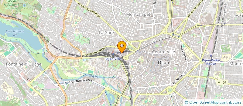 localisation de l'entreprise SOFIMOGE HOLDING  DIJON