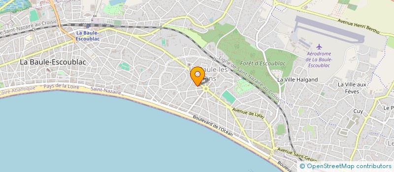 localisation de l'entreprise SOFINEXT à LA BAULE-ESCOUBLAC