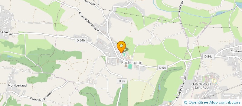 localisation de l'entreprise SOFINLOC  ROCHETOIRIN