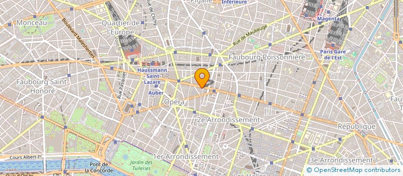 localisation de l'entreprise SOFINNOVA CROSSOVER I UP  PARIS