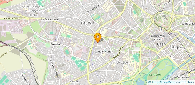 localisation de l'entreprise SOFINO à CAEN