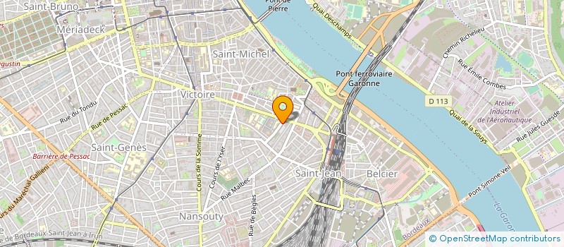 localisation de l'entreprise SOFINOTECK à BORDEAUX