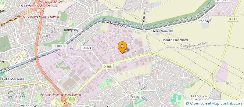 localisation de l'entreprise SOFINOX SARL à PERIGNY