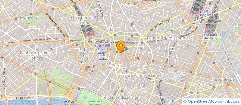 localisation de l'entreprise SOFINTEX  PARIS