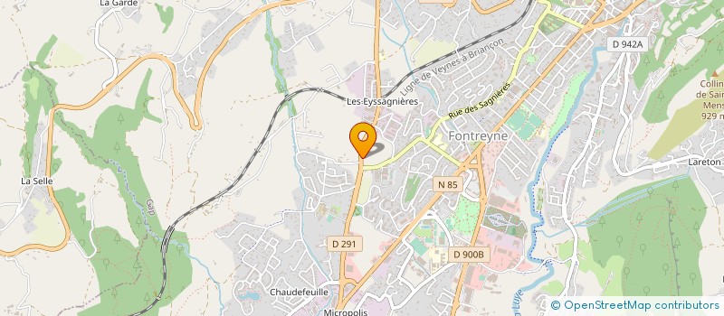 localisation de l'entreprise SOFIOR  GAP