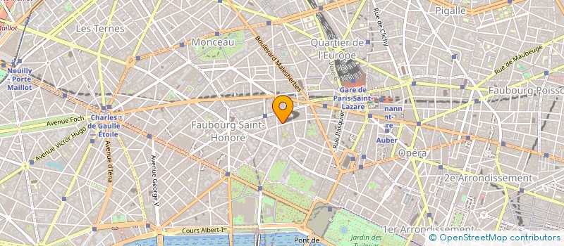 localisation de l'entreprise SOFIOREZ à PARIS