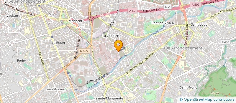 localisation de l'entreprise SOFIP ET CIE à MARSEILLE