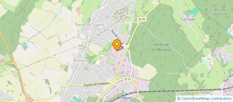 localisation de l'entreprise SOFIPA à CHATILLON-LE-DUC