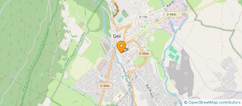 localisation de l'entreprise SOFIPAC SOC FINANCIERE PLACEMENTS CONSEI à GEX