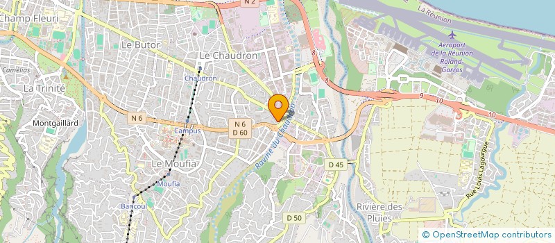 localisation de l'entreprise SOFIPART à SAINT-DENIS