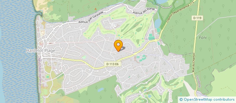 localisation de l'entreprise SOFIPECHE LA FOUINE  NEUFCHATEL-HARDELOT