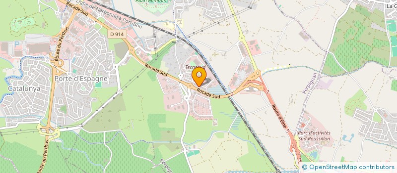 localisation de l'entreprise SOFIPEL à CANET-EN-ROUSSILLON