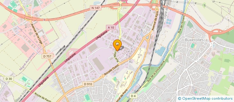 localisation de l'entreprise SOFIPOC à POITIERS