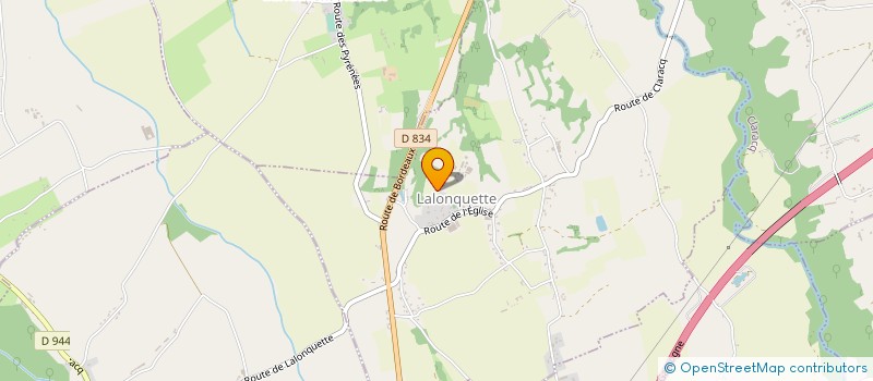 localisation de l'entreprise SOFIPORC  LALONQUETTE