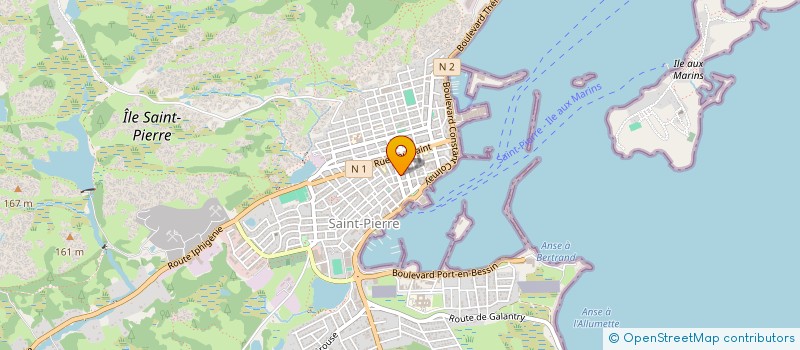 localisation de l'entreprise SOFIPRA à SAINT-PIERRE