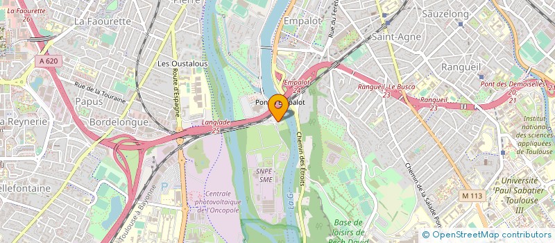 localisation de l'entreprise SOFIPRO à TOULOUSE