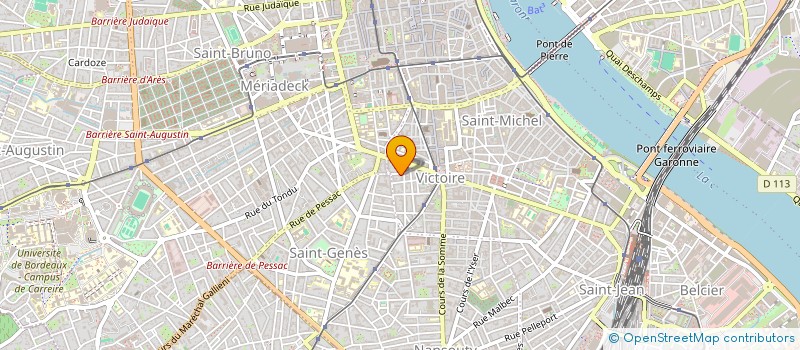 localisation de l'entreprise SOFIPSA  BORDEAUX