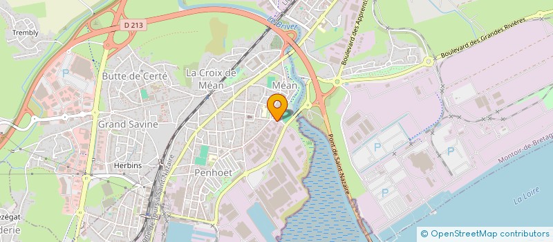 localisation de l'entreprise SOFIRA  SAINT-NAZAIRE