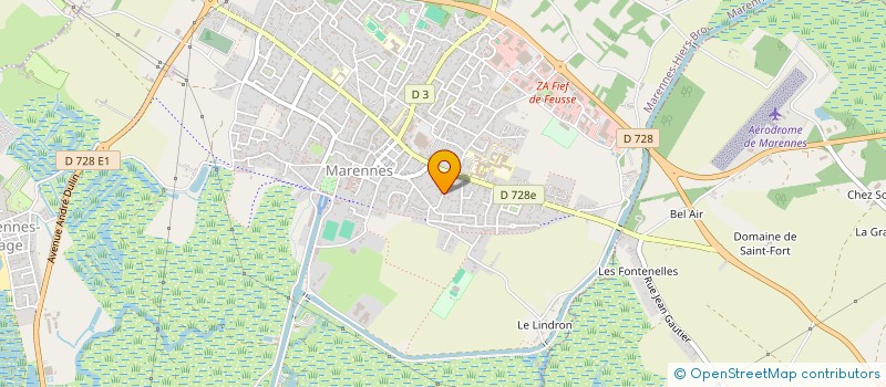 localisation de l'entreprise SOFIRES  MARENNES-HIERS-BROUAGE