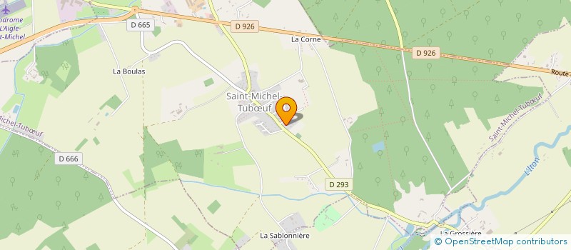 localisation de l'entreprise SOFIRME à SAINT-MICHEL-TUBŒUF