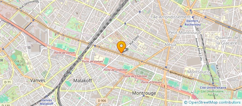 localisation de l'entreprise SOFIROD  PARIS