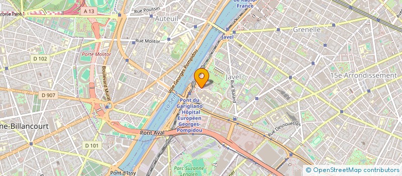 localisation de l'entreprise SOFIRUE à PARIS