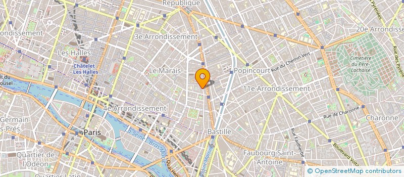 localisation de l'entreprise SOFIS FILMS  PARIS