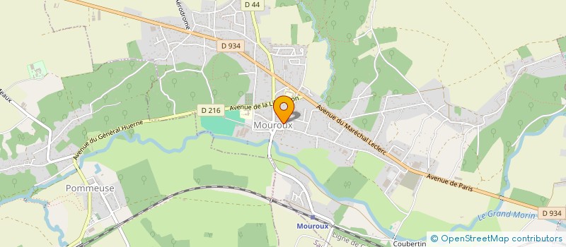 localisation de l'entreprise SOFITEC à MOUROUX