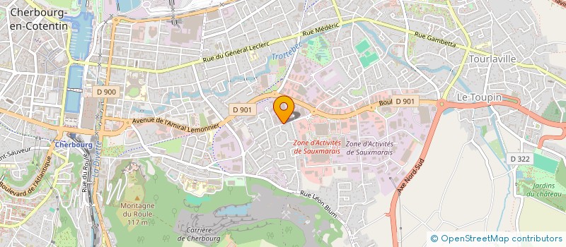 localisation de l'entreprise SOFITECH à CHERBOURG-EN-COTENTIN