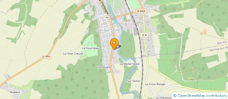 localisation de l'entreprise SOFITOUR à BAR-SUR-SEINE