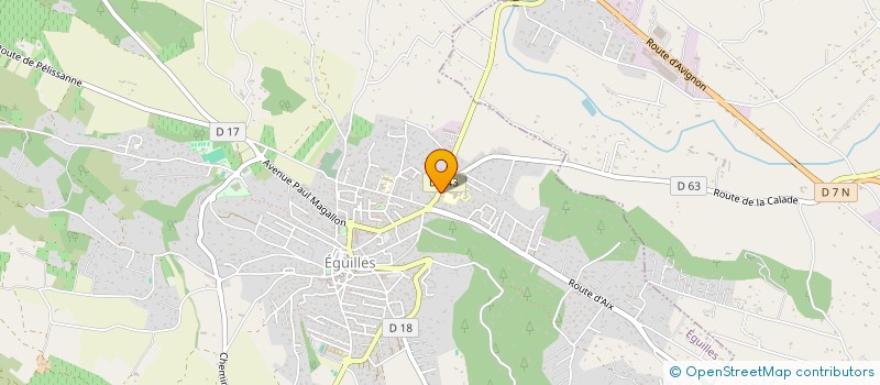 localisation de l'entreprise SOFITRA à EGUILLES