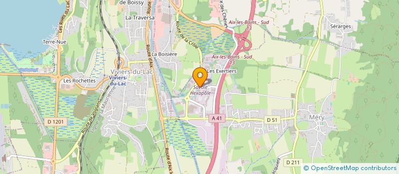 localisation de l'entreprise SOFITRAL à MERY