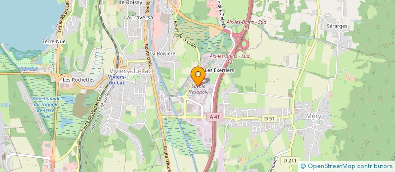 localisation de l'entreprise SOFITRAL ELECTRONICS à MERY